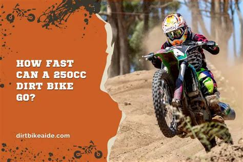 How Fast Does a 250cc Dirt Bike Go: And Why Do Squirrels Always Cross the Road at the Worst Time?