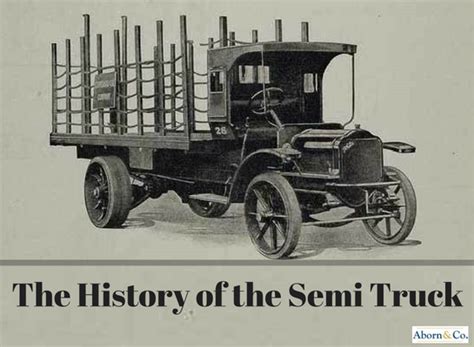 When Was the First Semi Truck Made, and Why Do Bananas Always Look So Happy?